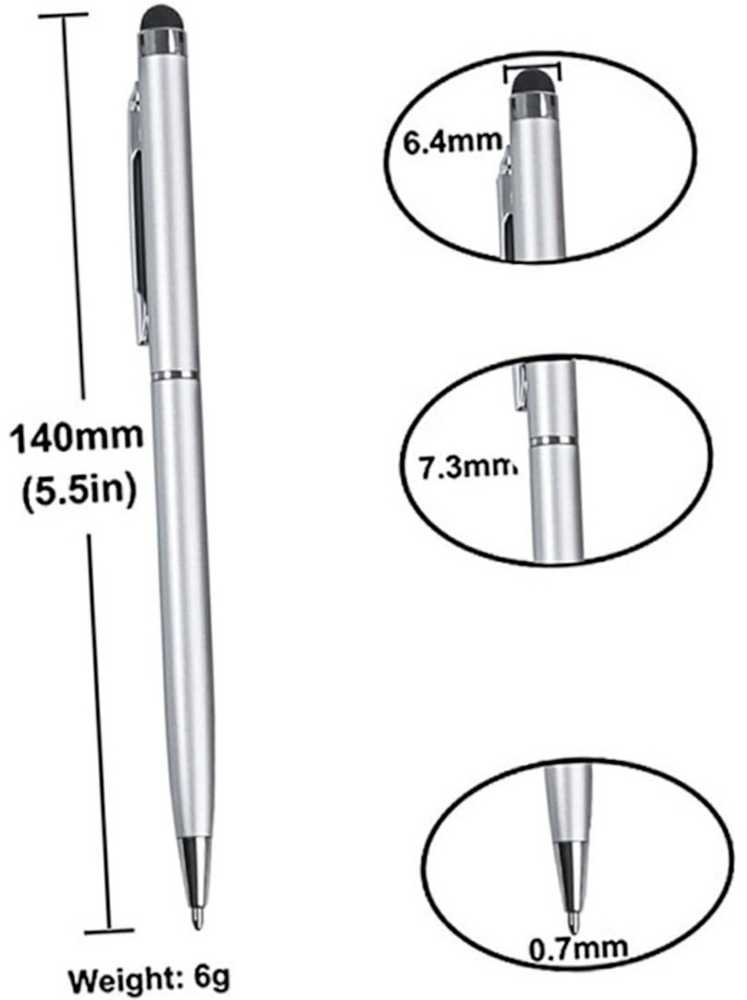 iLike PN1 Universāls 2in1 kapacitīvo ekrānu Stylus ar pildspalvu (Mobilajiem telefoniem un Planšetdatoriem) Violeta