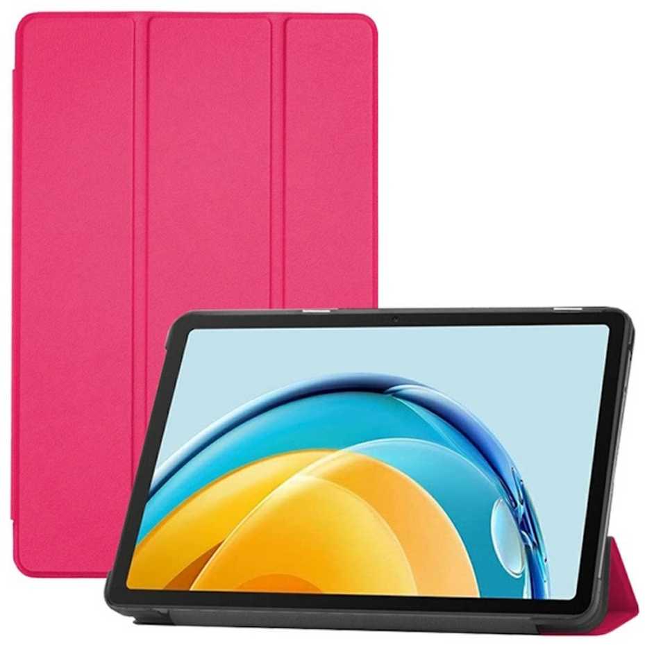 Dėklas na tablet iLike iPad 10.9 10t Gen Tri-Fold Eco-Leather* Stand Case Coral Rožinė