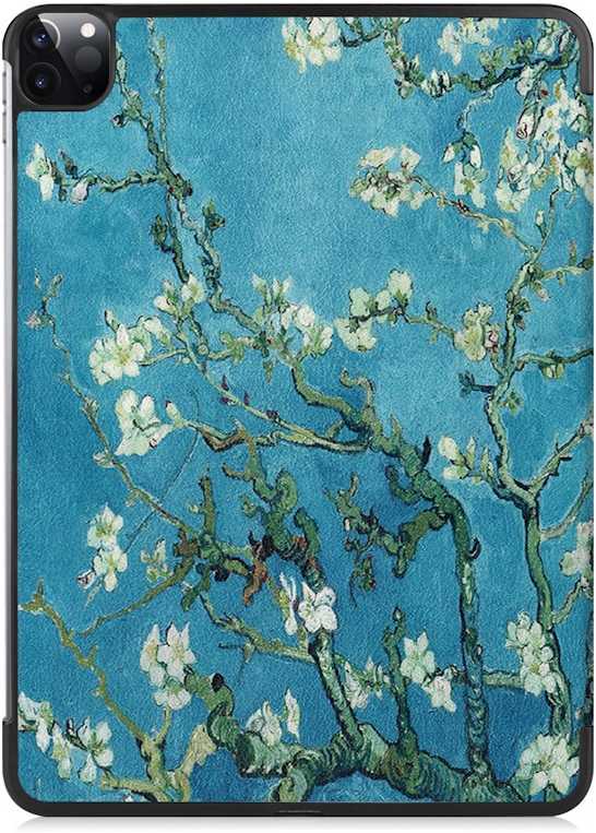 iLike Tri-Fold Plāns Eko-Ādas Statīva Maks Huawei MatePad SE 10.1'' (2022) Ags3K-W20 / Ags3K-AL20 Sakura