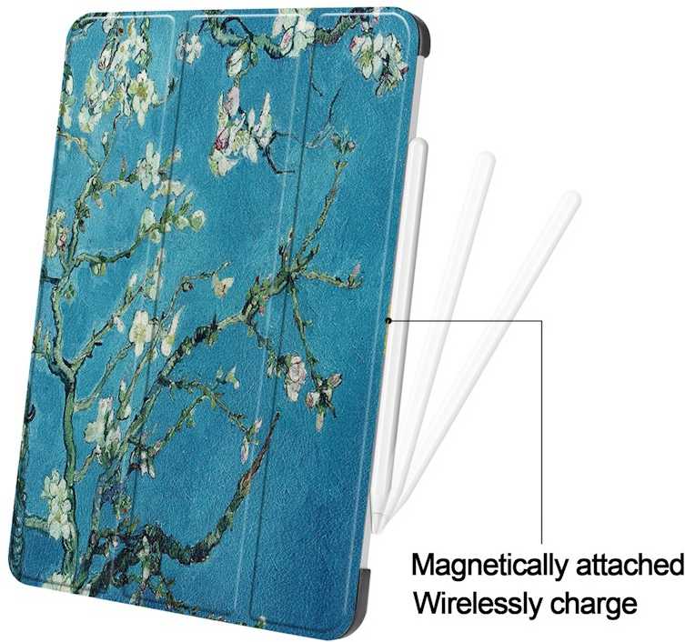 iLike Tri-Fold Plāns Eko-Ādas Statīva Maks Huawei MatePad SE 10.1'' (2022) Ags3K-W20 / Ags3K-AL20 Sakura