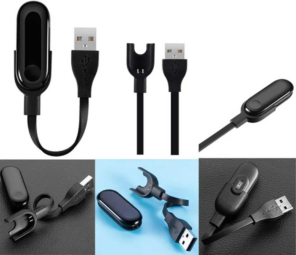 Išmanusis laikrodis iWear CH4 Universāla USB 20cm Lādētājs Fitnesa aprocēm ar 2-pin savienojumu