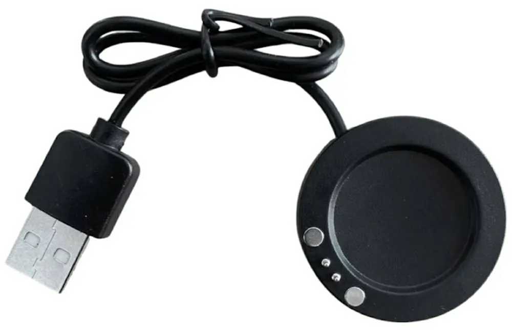 iWear CH5 Universāls USB 30cm Vada savienojuma lādētājs 2-pin apaļš 37mm magnētisks