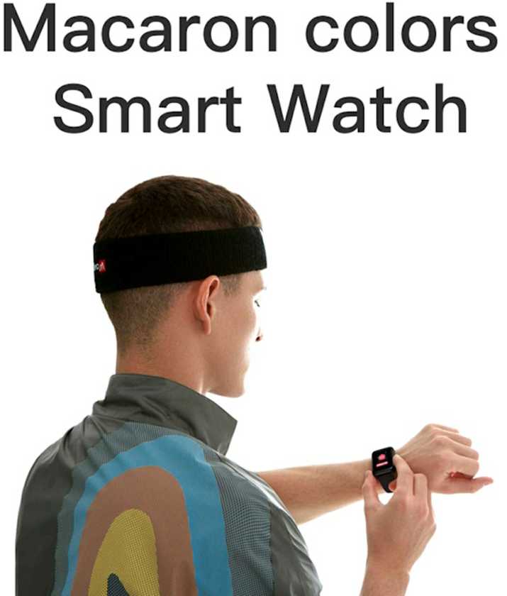 Išmanusis laikrodis iWear M7 Smart, Juodos spalvos