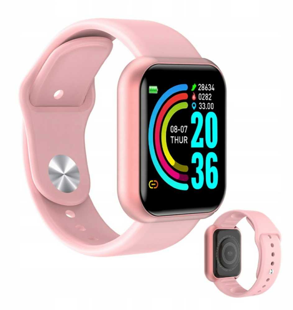 Išmanusis laikrodis iWear M8 Smart, Rožinės spalvos