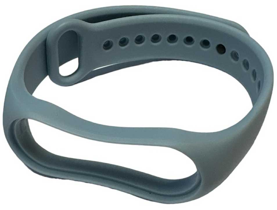 iLike iWear universalus silikoninis dirželis išmaniųjų apyrankių modeliams – SM6 SM7 SM8 (18x250mm) Šviesiai mėlynas