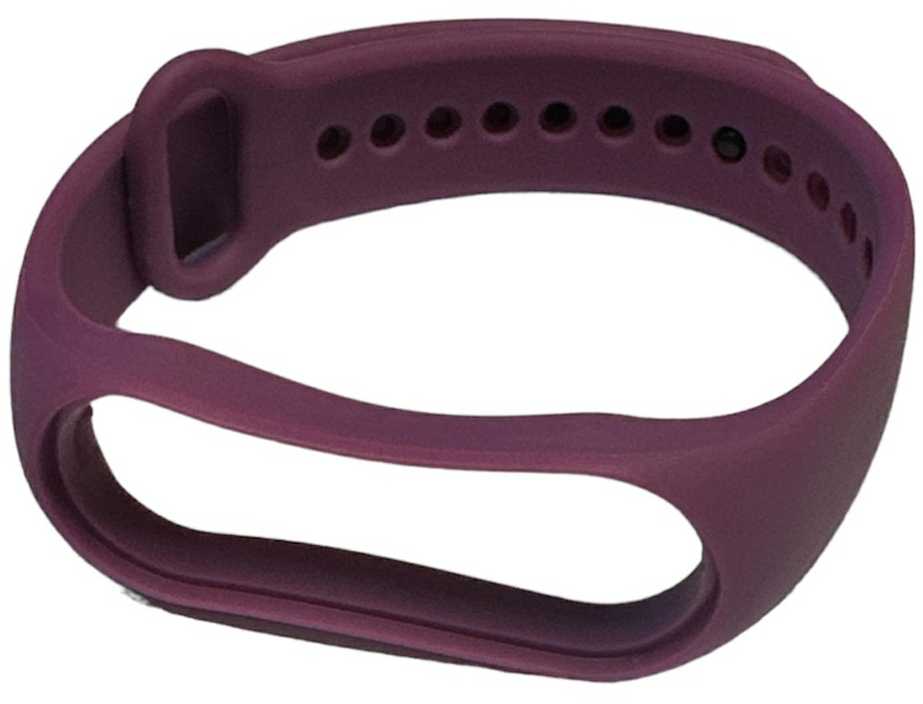 iLike iWear universalus silikoninis dirželis, skirtas išmaniųjų apyrankių modeliams – SM6 SM7 SM8 (18x250mm) Violetinė