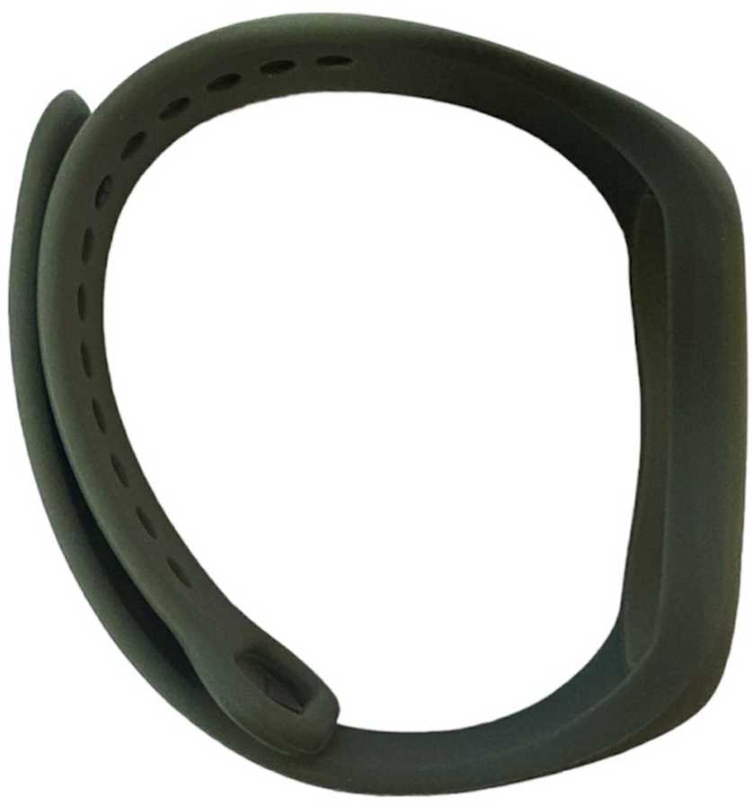 iLike iWear universalus silikoninis dirželis išmaniųjų apyrankių modeliams – SM6 SM7 SM8 (18x250mm) Haki Žalias