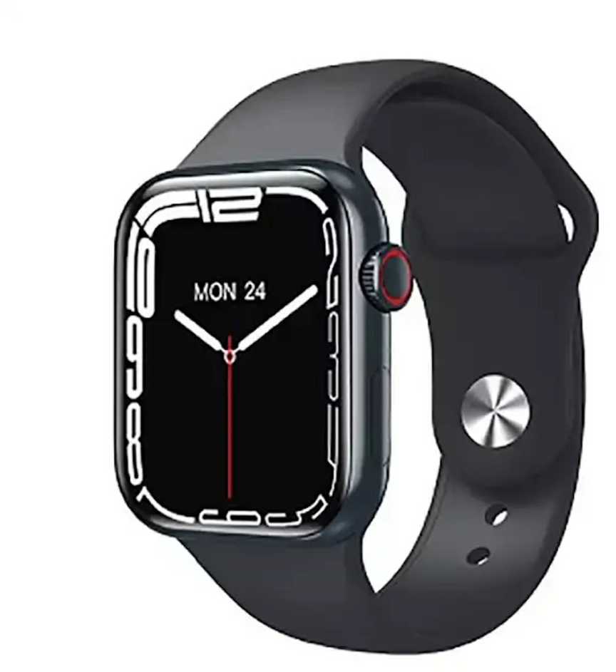 iWear WS78 Plus 2.0'' Liela Displeja Alu-Keramisks Divu zonu BT Zvana Viedais Pulksnetenis ar pulsa monitoru Melns