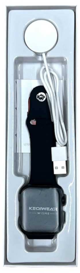 iWear WS78 Plus 2.0'' Liela Displeja Alu-Keramisks Divu zonu BT Zvana Viedais Pulksnetenis ar pulsa monitoru Melns