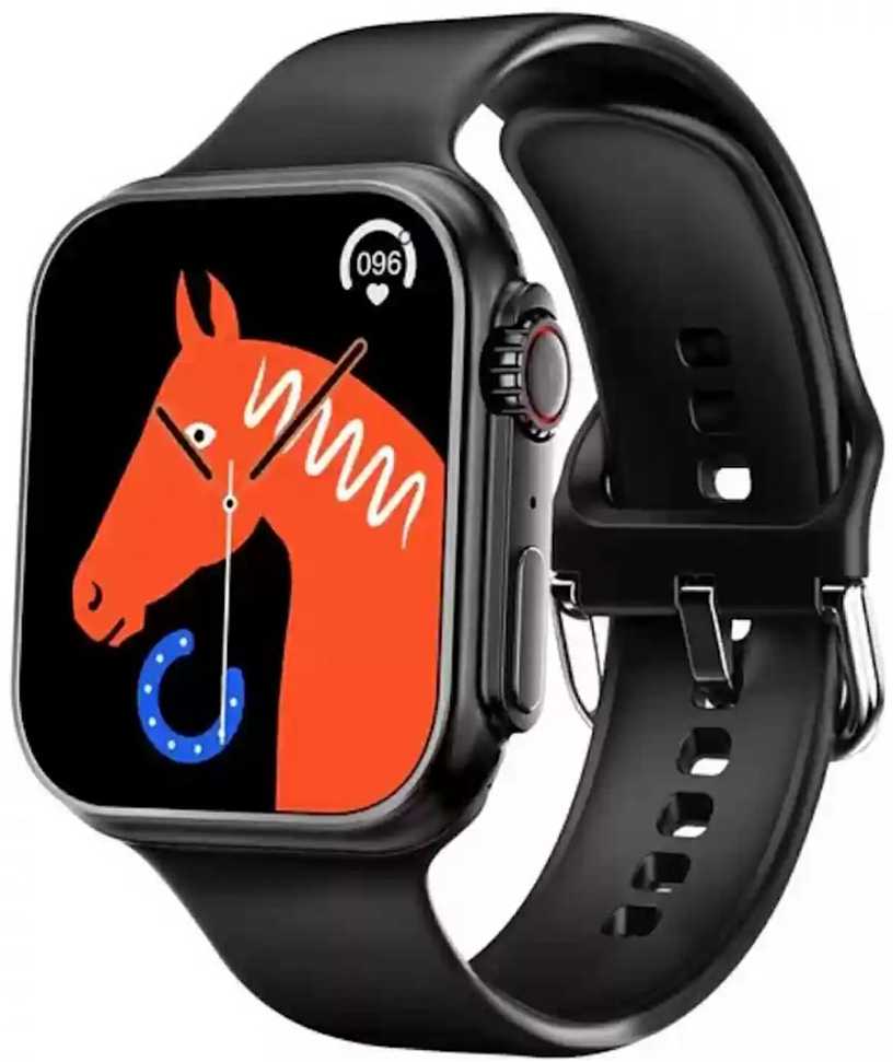iWear WS78 Plus 2.0'' Liela Displeja Alu-Keramisks Divu zonu BT Zvana Viedais Pulksnetenis ar pulsa monitoru Melns