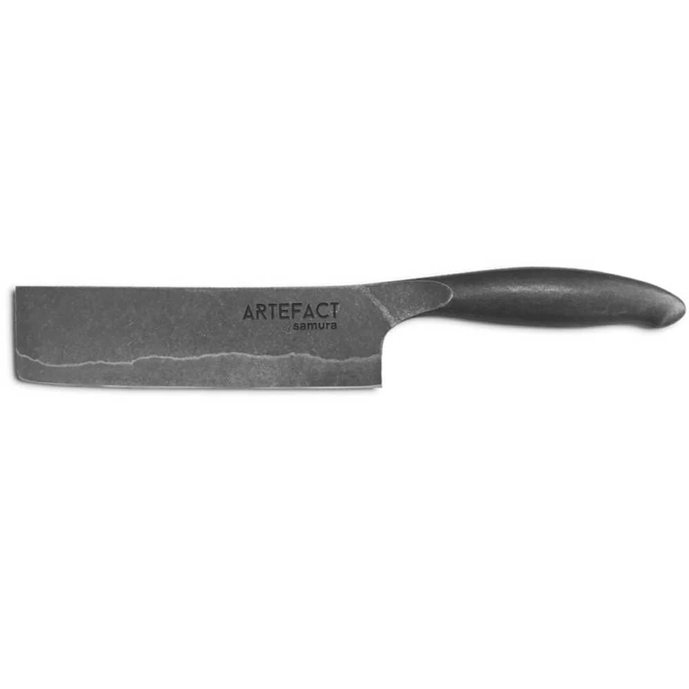 Samura Artefact Kitchen Nakiri universal peilis 170 mm AUS-10 Damascus Japan steel 59 HRC