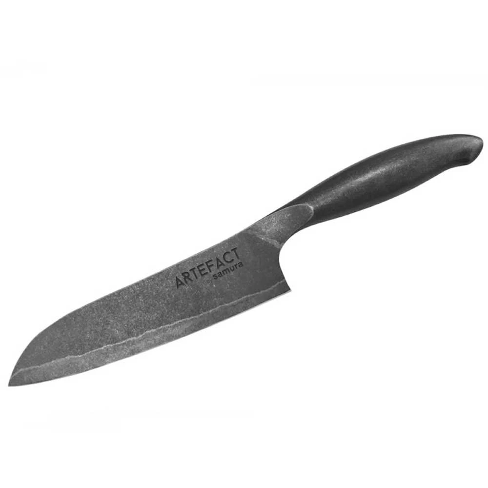 Samura Artefact Kitchen Santoku peilis 180 mm AUS-10 Damascus Japan steel 59 HRC