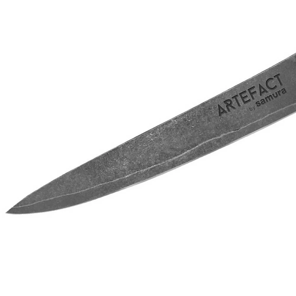 Samura Artefact Kitchen Slicing peilis 206 mm AUS-10 Damascus Japan steel 59 HRC
