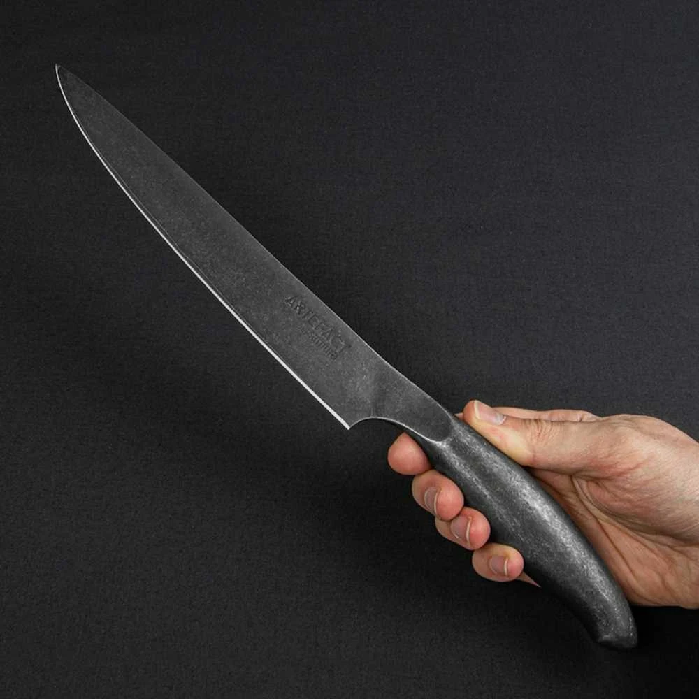 Samura Artefact Kitchen Slicing peilis 206 mm AUS-10 Damascus Japan steel 59 HRC