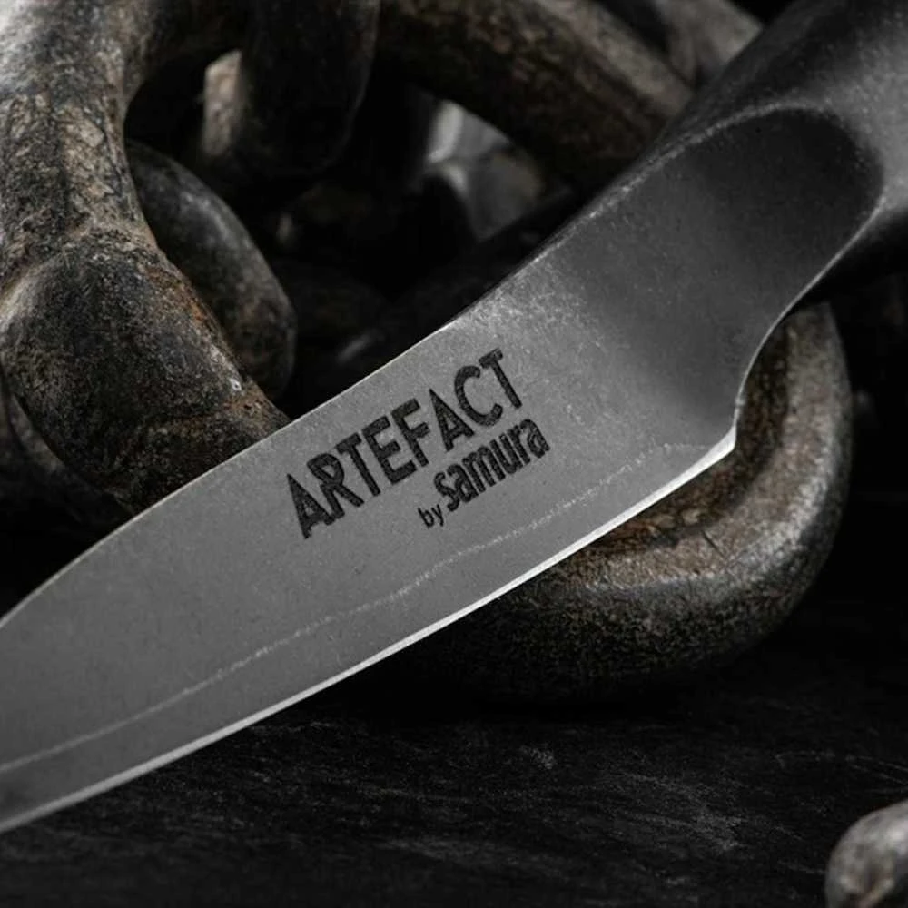 Samura Artefact Universal Kitchen Paring peilis 97mm blade AUS-10 Damascus Japan steel 59 HRC
