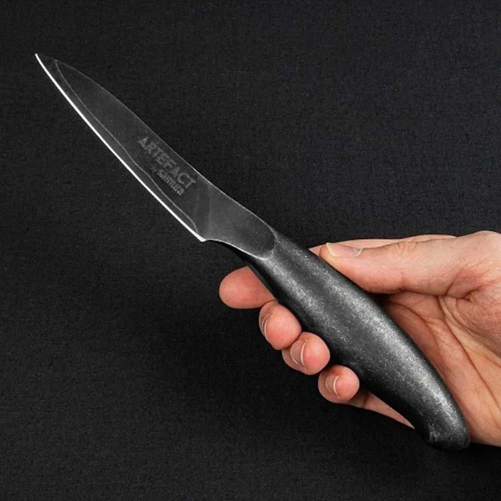 Samura Artefact Universal Kitchen Paring peilis 97mm blade AUS-10 Damascus Japan steel 59 HRC