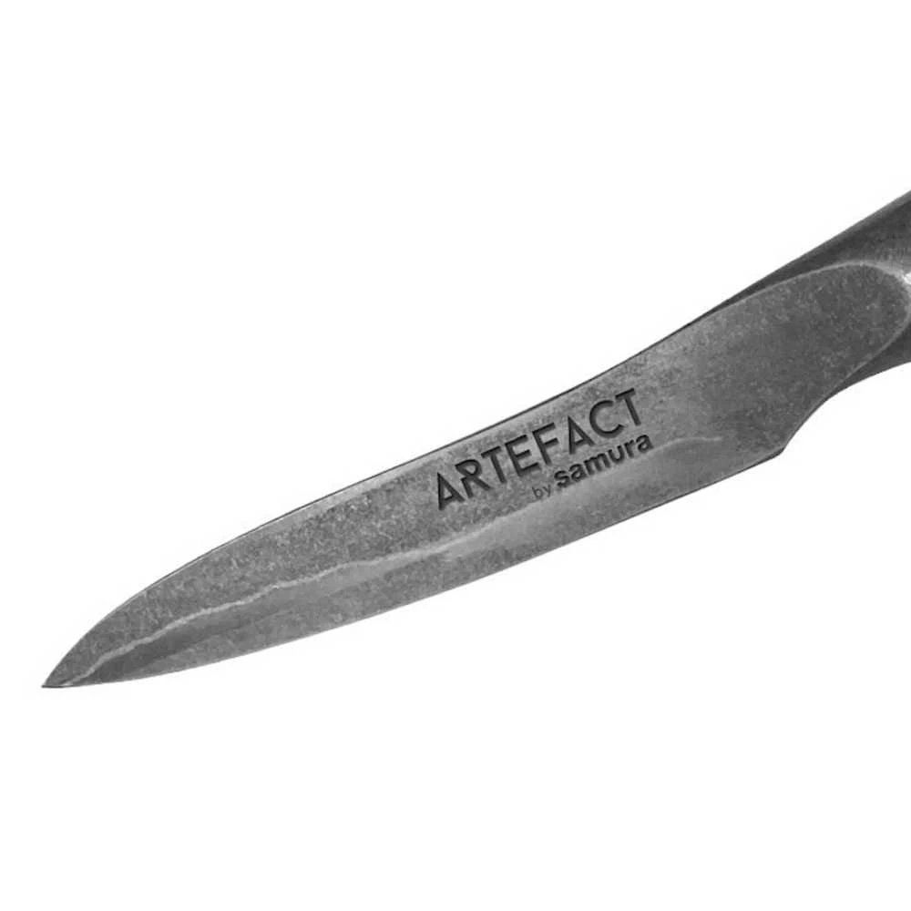 Samura Artefact Universal Kitchen Paring peilis 97mm blade AUS-10 Damascus Japan steel 59 HRC