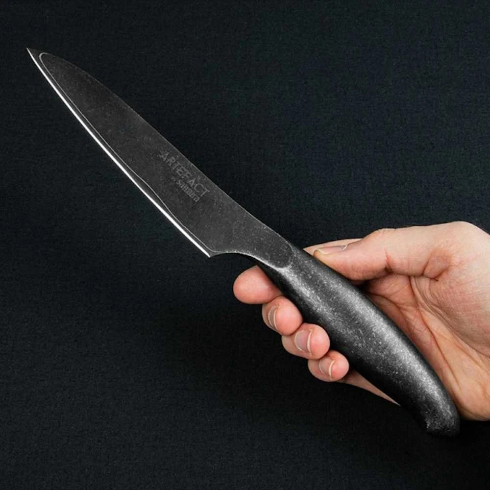 Samura Artefact Universal Kitchen Utility peilis 127 mm AUS-10 Damascus Japan steel 59 HRC