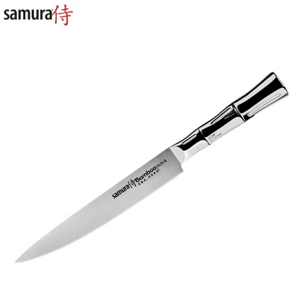 Samura BAMBOO universalus pjaustymo peilis 8"/200mm iš AUS 8 japoniško plieno 59 HRC