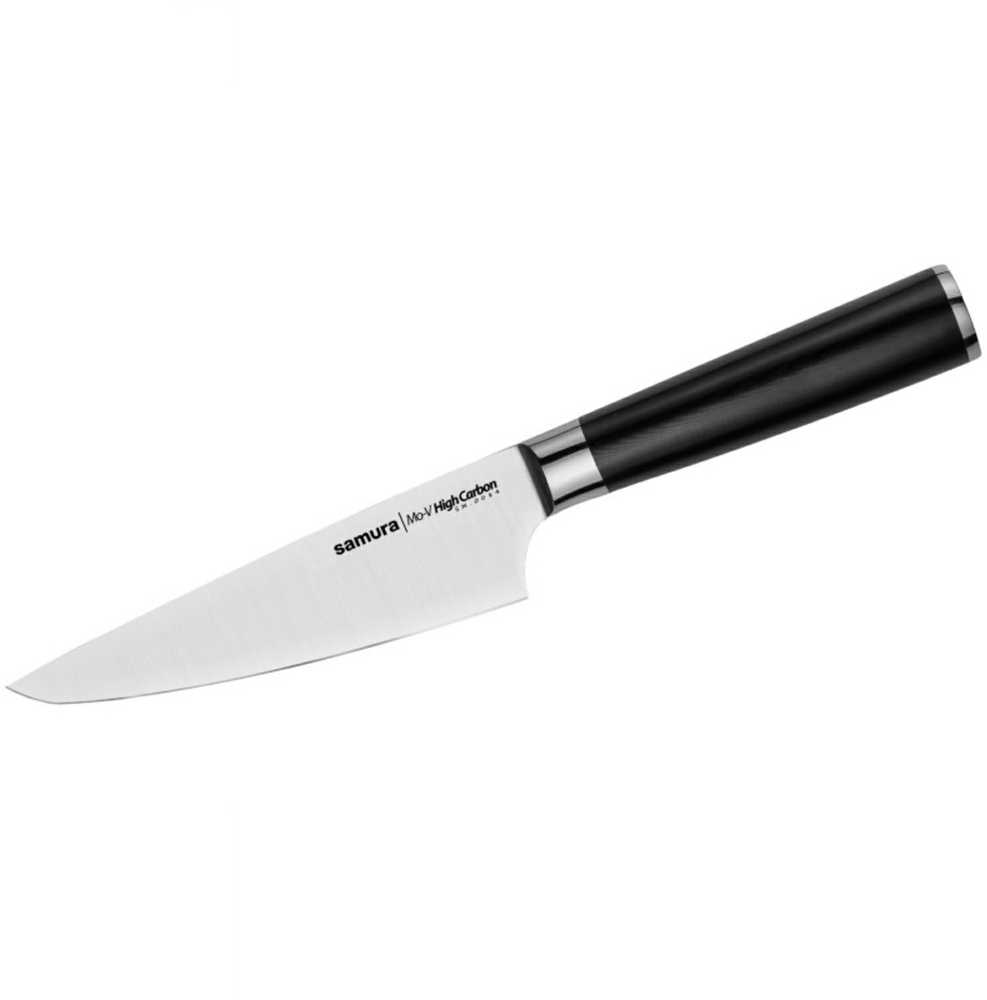Samura MO-V Kitchen Contemporary Short Chef peilis 150mm iš AUS 8 Japoniškas plienas 59 HRC