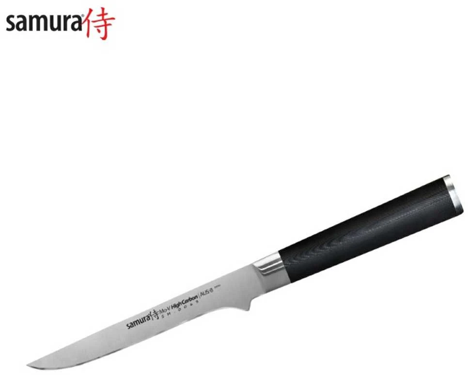 Samura MO-V universalus duonos peilis 9"/230 mm iš AUS 8 japoniško plieno 59 HRC