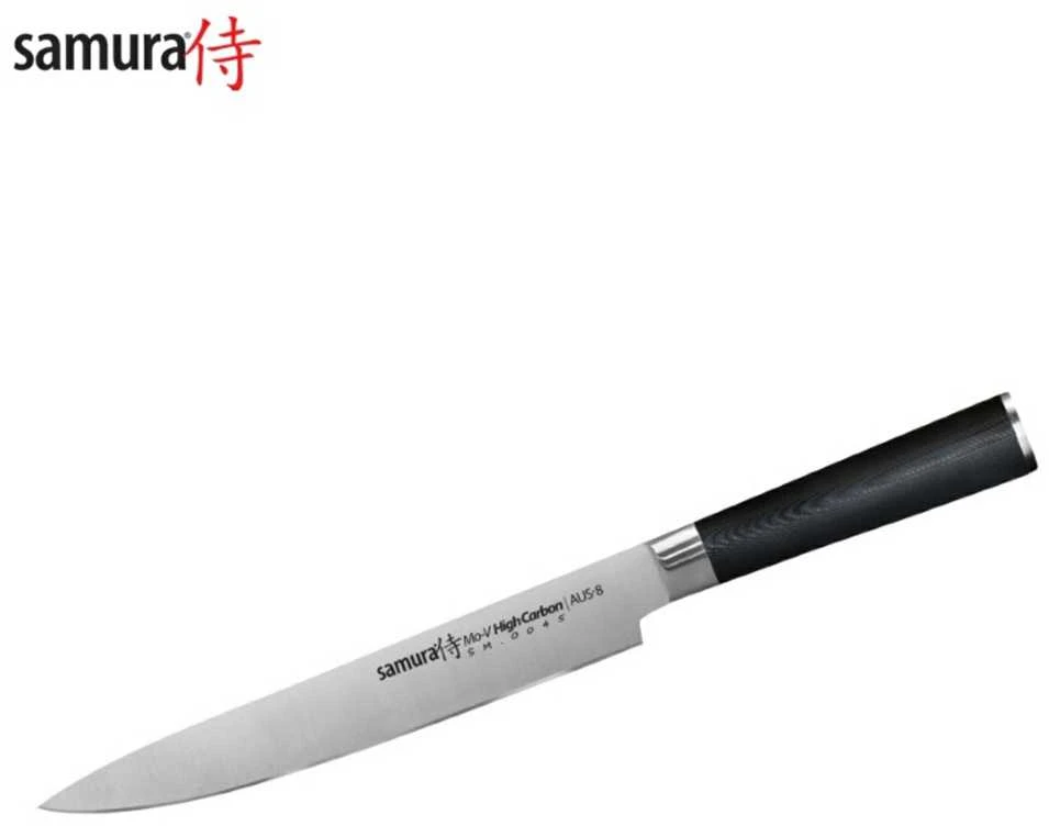 Samura MO-V universalus pjaustymo peilis 9,0"/230 mm iš AUS 8 japoniško plieno 59 HRC