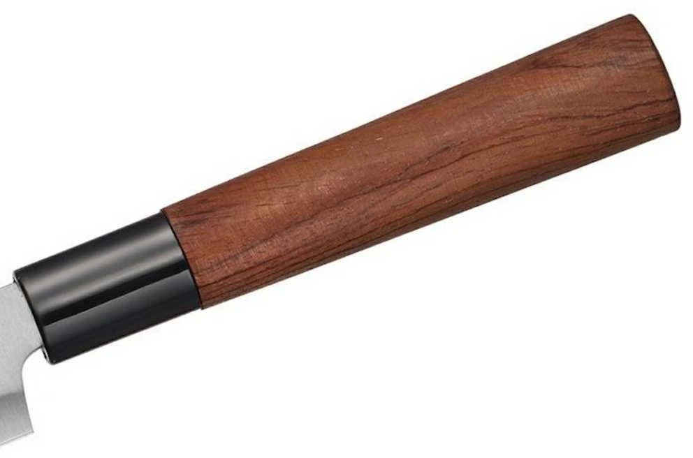 Samura Okinawa Universal Kitchen Slicing peilis Tanto 230mm from AUS 8 Japanese steel 59 HRC