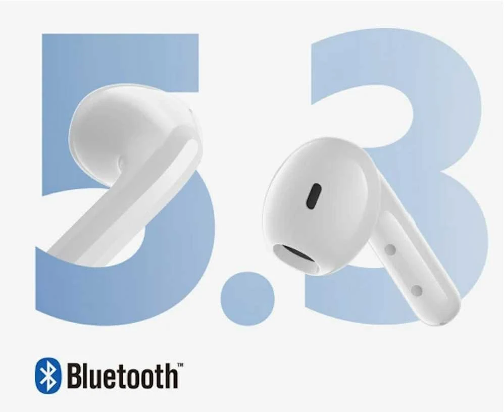 Belaidės ausinės  Redmi Buds 4 Lite, Baltos spalvos