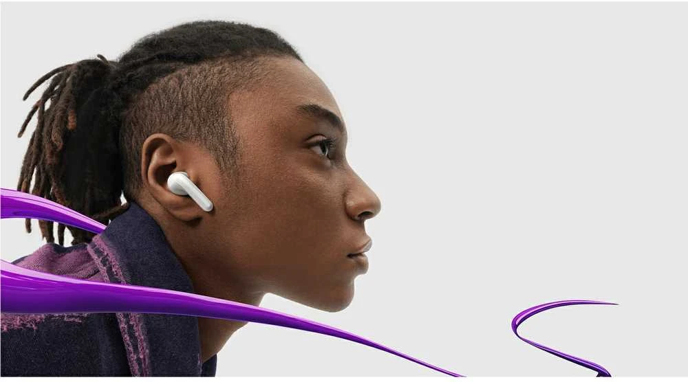 Belaidės ausinės  Redmi Buds 4 Lite, Baltos spalvos