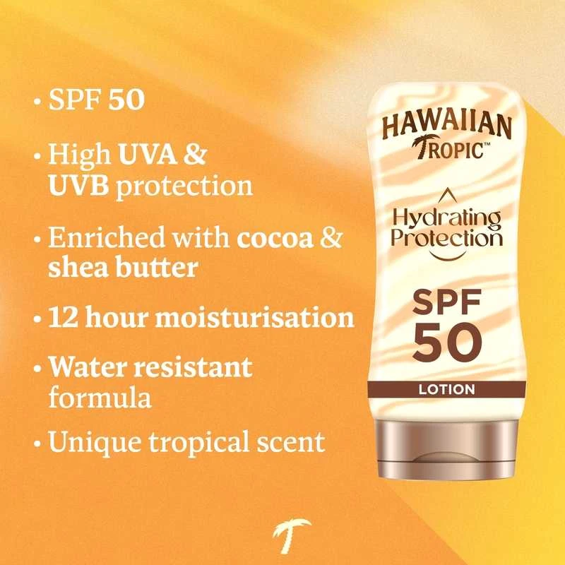 Hawaiian Tropic Hawaian Locion Silk Spf50 180