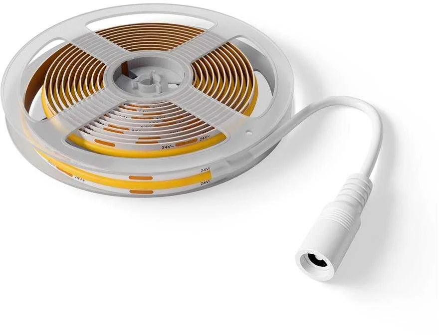 Avide LED COB juosta 16W 24V 3000K su pultu, 2m