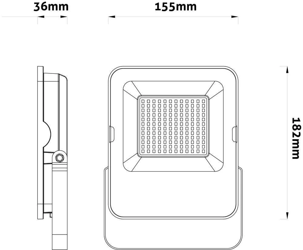 Avide LED lauko prožektorius Industrial 50W 8000lm