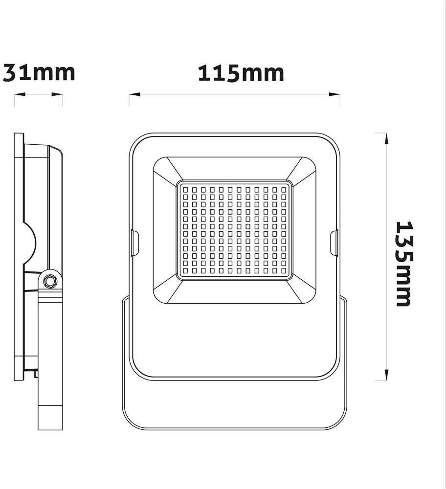 Avide LED lauko prožektorius Industrial 30W 4800lm