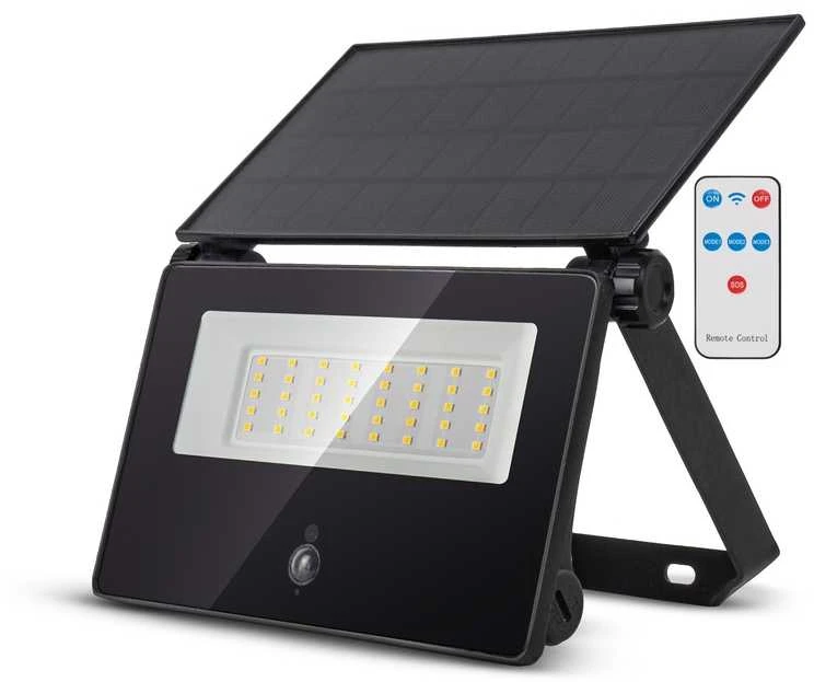 Avide LED lauko šviestuvas su saulės baterija 1300lm PIR