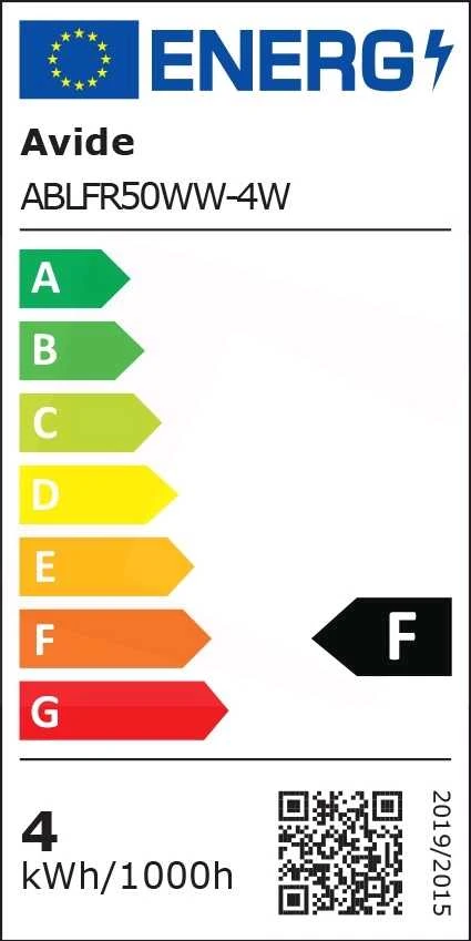 Avide LED lemputė 4W R50 E14 2700K 5vnt