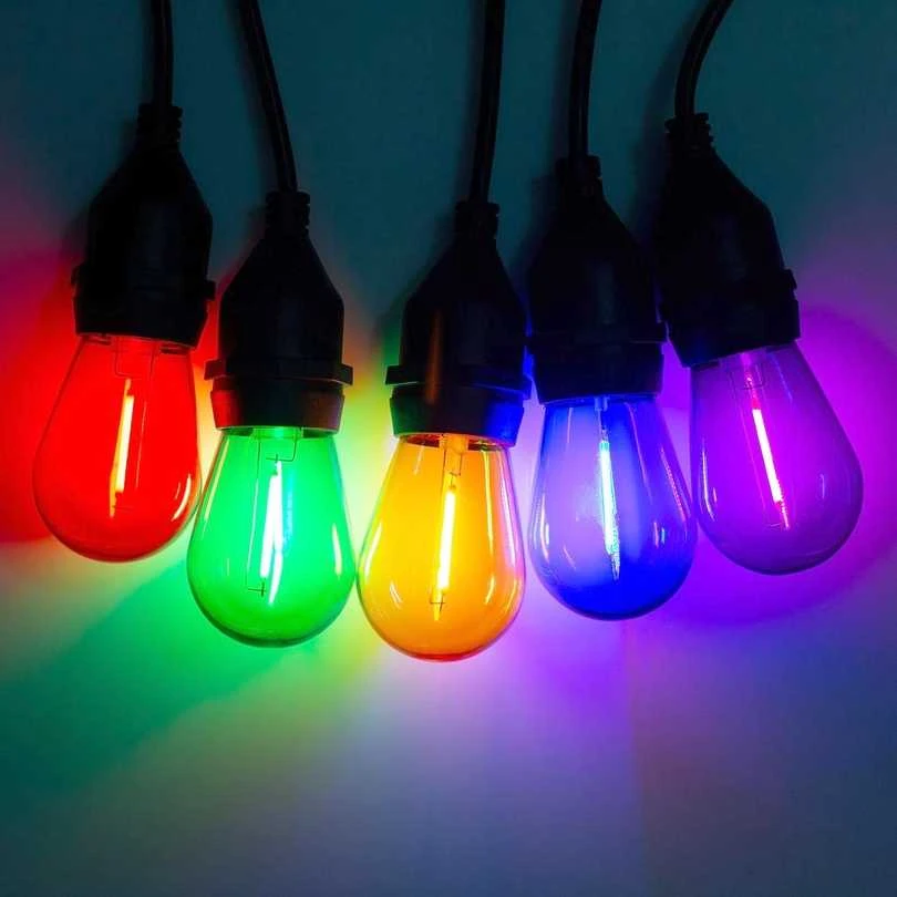 Avide LED lemputės 1W E27 Decor Filament, 5 vnt.