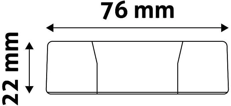Avide LED lubinis šviestuvas 6W 3000K Ø120mm apvalus
