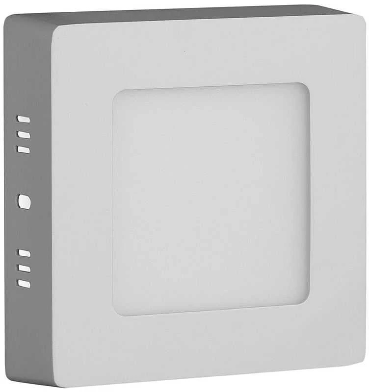 Avide LED Lubinis šviestuvas 6W 4000K Square ALU