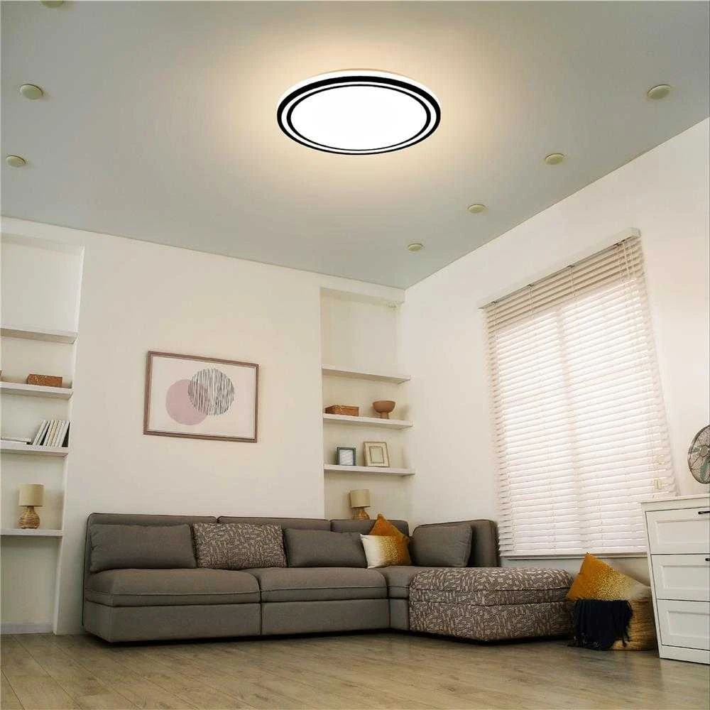 Avide LED lubinis šviestuvas Bella 36W RGB+CCT+Tuya su pultu