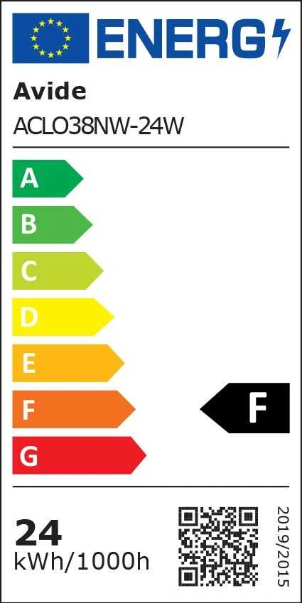 Avide LED lubinis šviestuvas Cordelia 24W 4000K