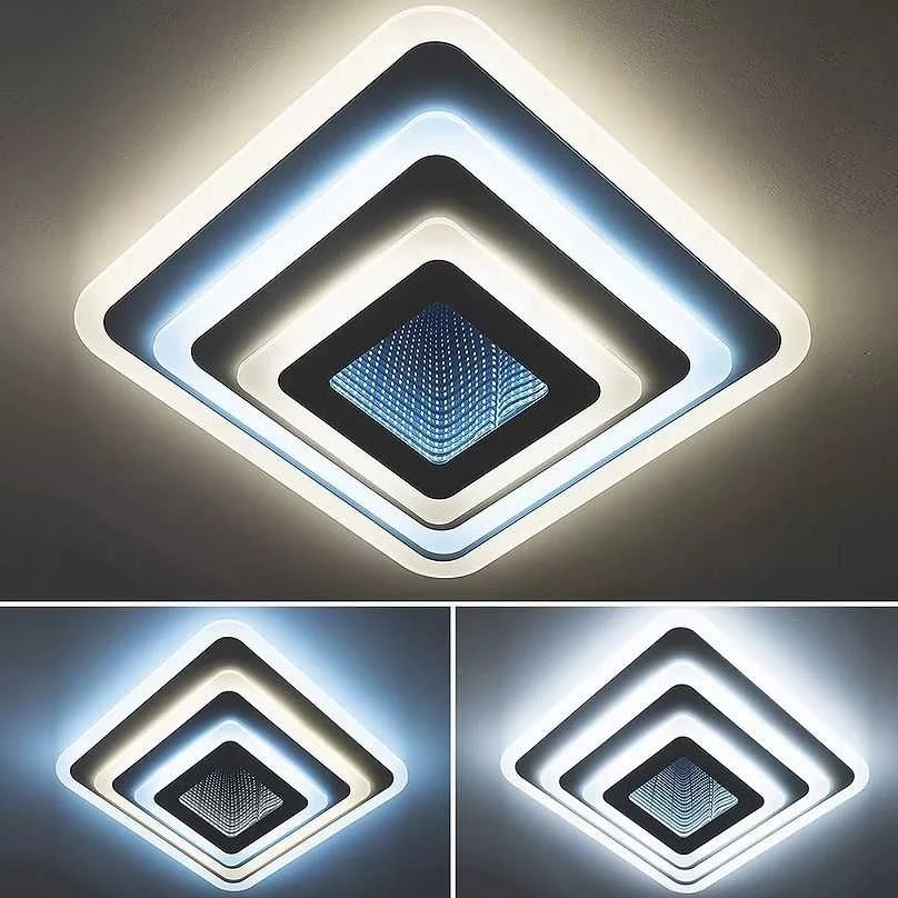 Avide LED lubinis šviestuvas Nansy-3D 81W su pulteliu
