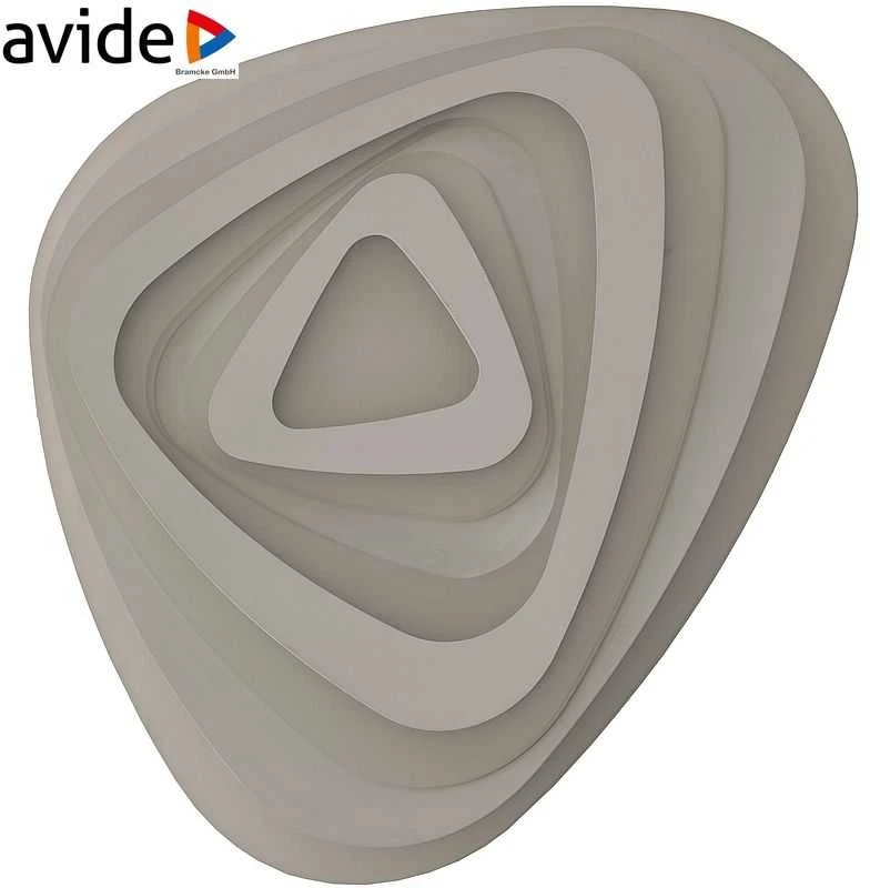 Avide LED lubinis šviestuvas Yvette 90W su pulteliu