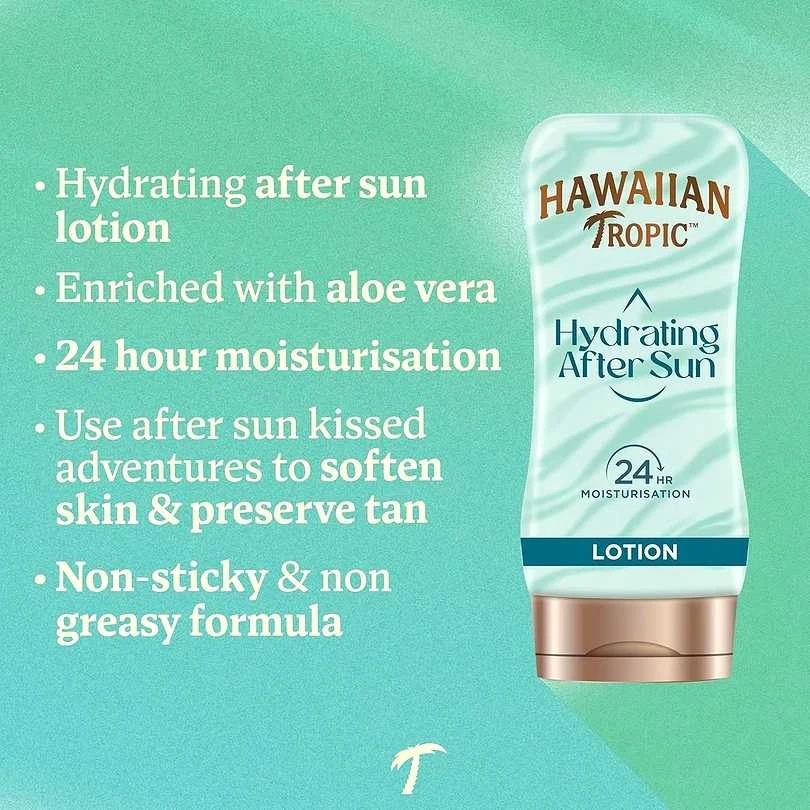 Hawaiian Tropic After Sun Ultra Light Coconut & Papaya Losjonas po deginimosi, 180 ml