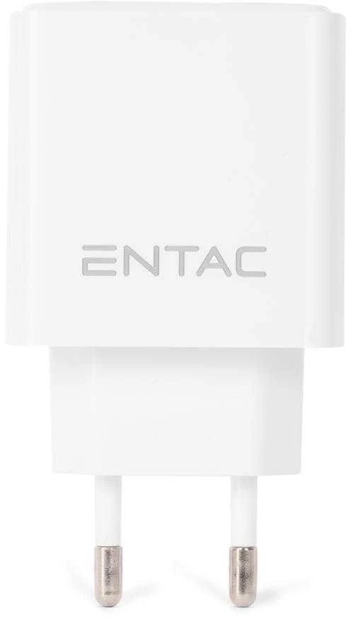 Entac greitas įkroviklis USB-A 18W baltas