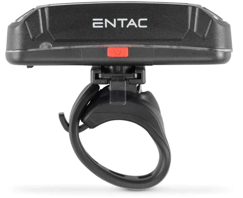 Entac įkraunamas dviračio žibintas Baltas+Raudona COB 2W USB