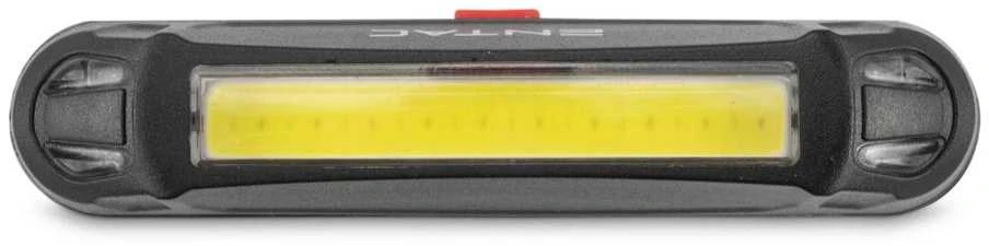 Entac įkraunamas dviračio žibintas Baltas+Raudona COB 2W USB