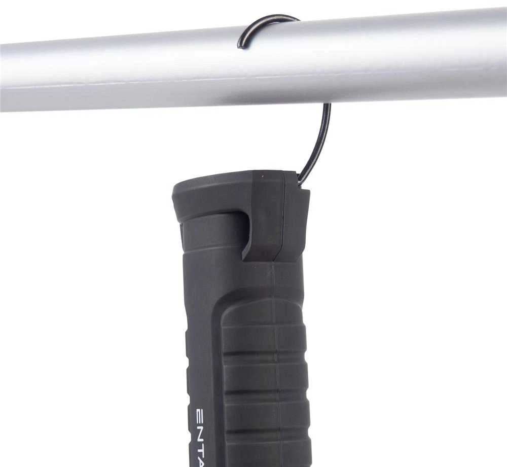 Entac įkraunamas žibintas 3W+1W 180° Worklight