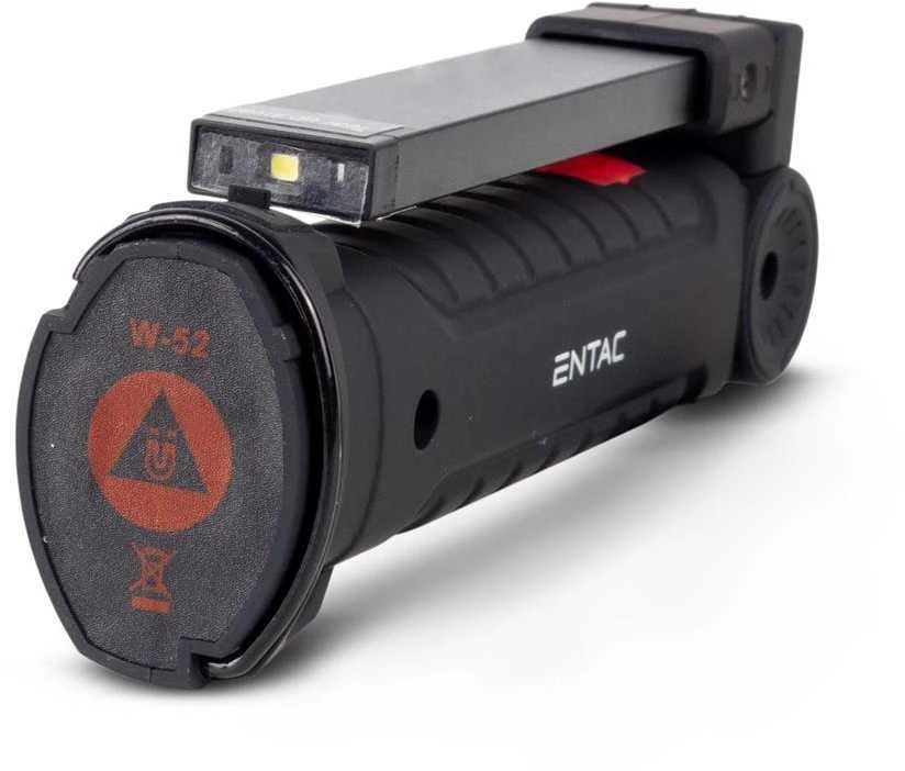 Entac įkraunamas žibintas 3W+1W 180° Worklight