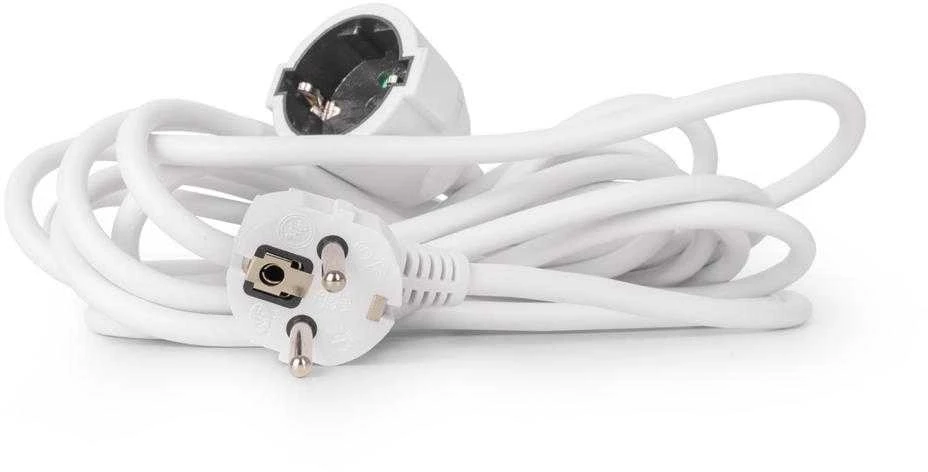 Entac ilgiklis su įžeminimu 5m 3680W IP20 baltas