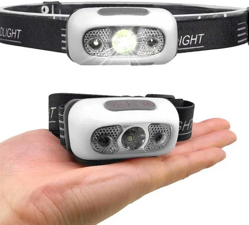 Entac pakraunamas žibintas ant galvos 5W Sensor